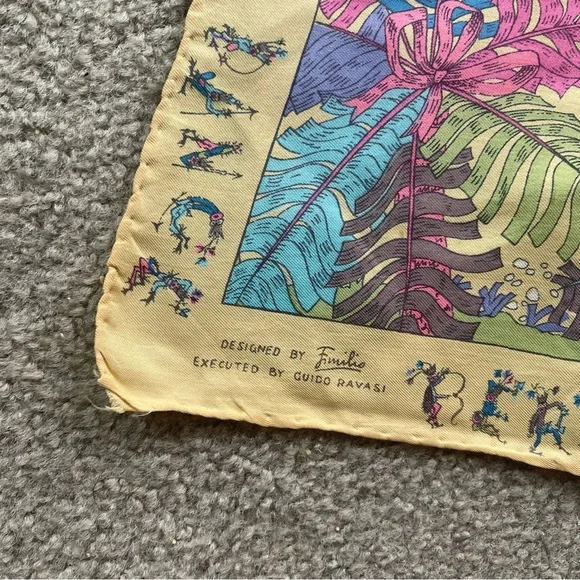 Rare 1940’s Emilio Pucci Guido Ravasi Scarf - Picture 5 of 13